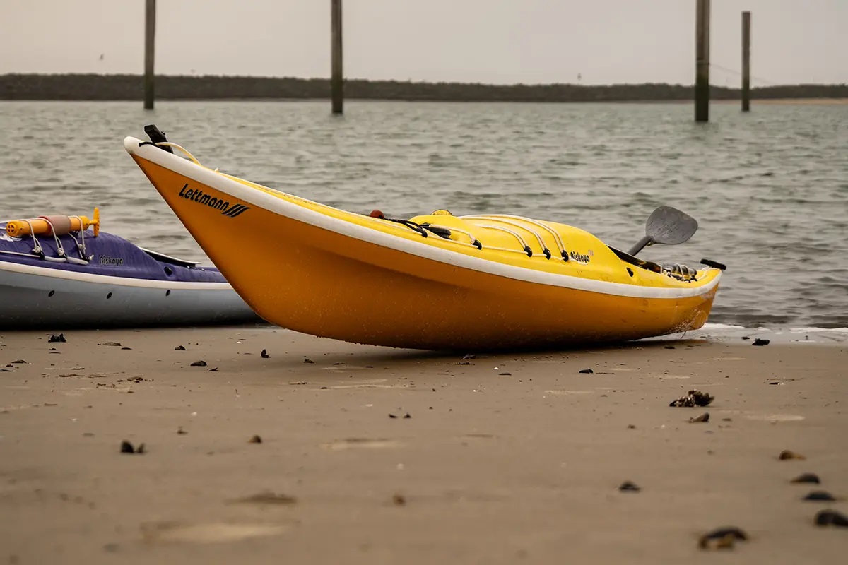 Lettmann Seekajak am Nordseestrand